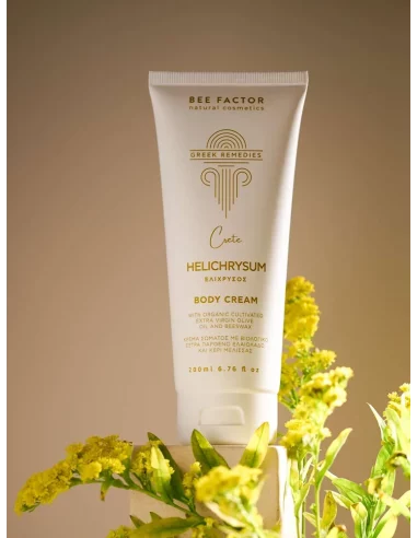 Greek Remedies | Body Cream With Helichrysum Extract of Crete - 200ml
